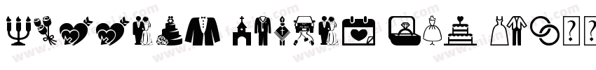 Wedding Gothic ATF B字体转换